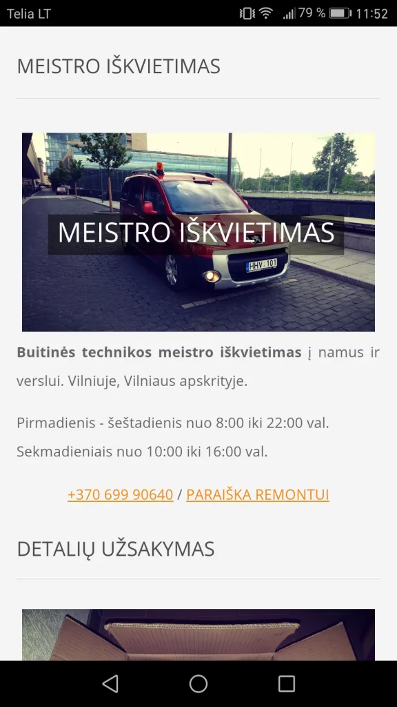 buitinės technikos remontas